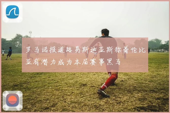 罗马诺报道路易斯迪亚斯称哥伦比亚有潜力成为本届赛事黑马
